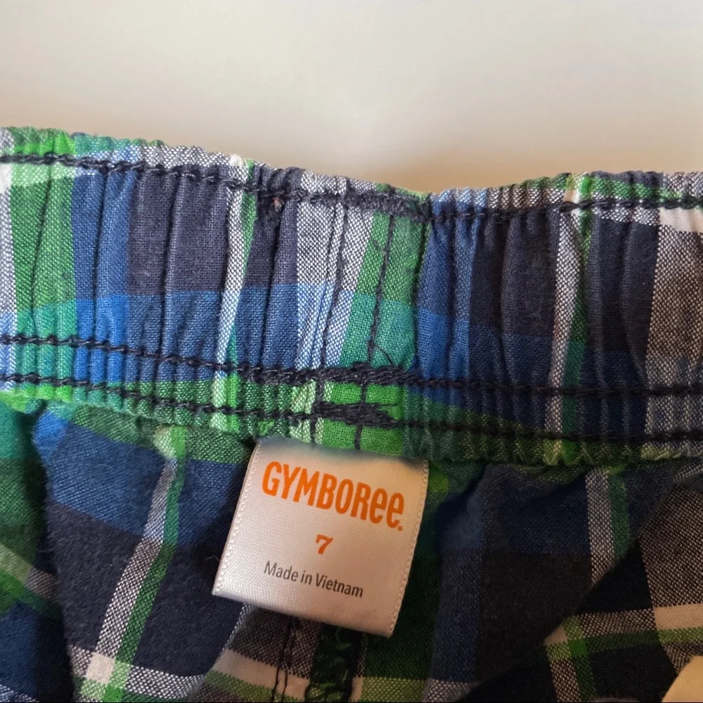 Gymboree Plaid Cargo Shorts